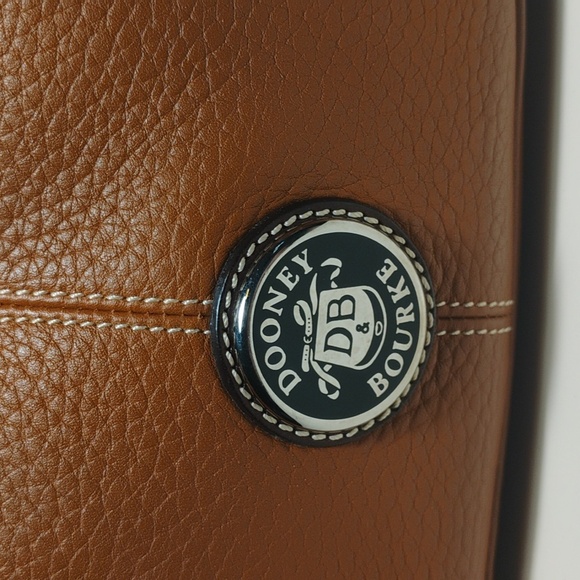 Dooney & Bourke Tan and Brown Hobo Bag - Picture 2 of 14